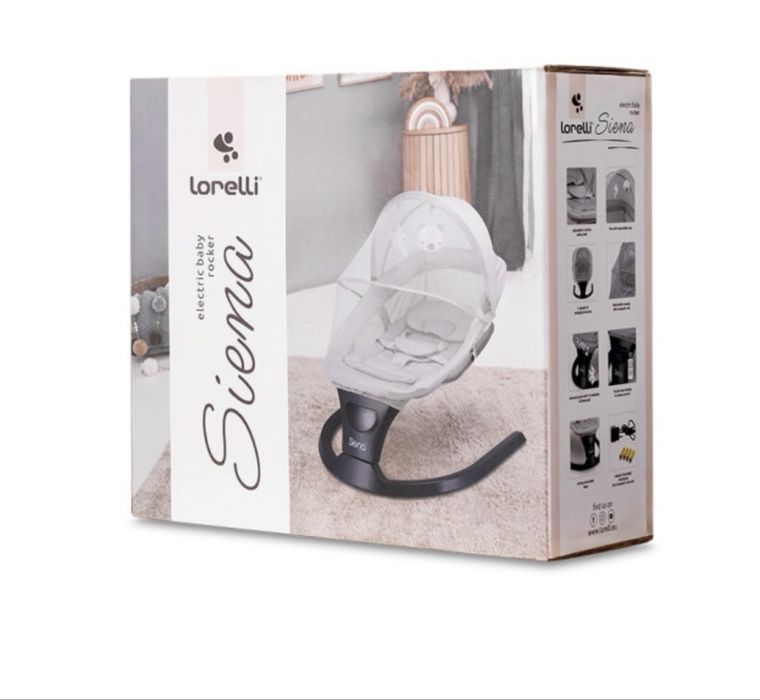 LORELLI Premium Електрически шезлонг SIENA GRAPHITE