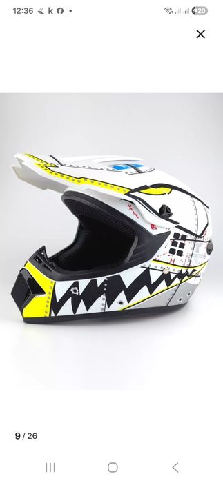 Мотошлем эндуро .