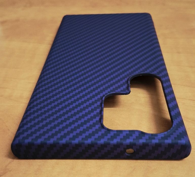 Husa Samsung S23 Ultra,model carbon Purple.