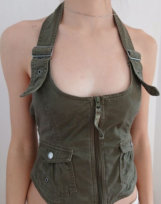 2000s Y2k бюстие