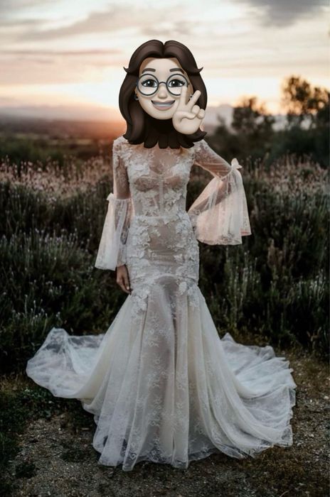 Rochie de mireasă din mătase naturală Azzura Milla Nova Anne’s Bridal