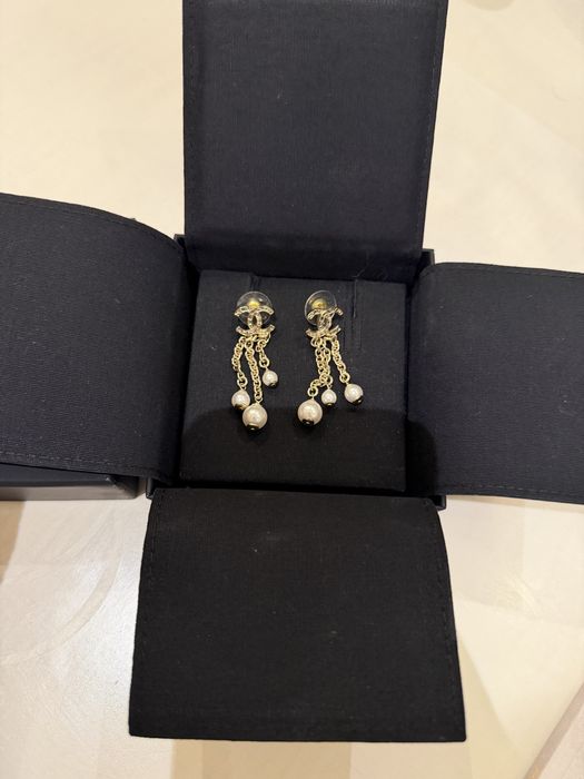 Серьги Chanel оригинал