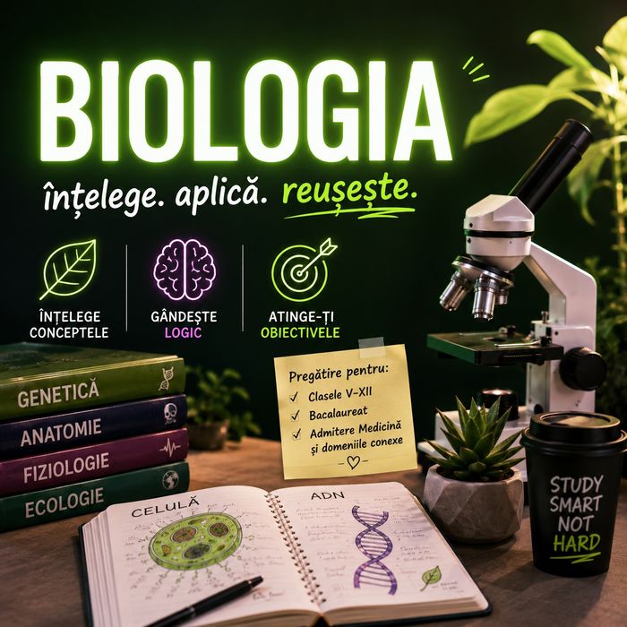Încă mai crezi că biologia înseamnă doar tocit? Hai să-ți dovedesc contrariul!