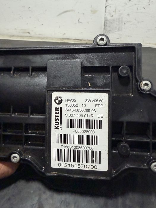 Modul frana de mana BMW X5 E70 X6 E71 Modul frana de mana BMW X6 E71 | 6850289 | 34436850289 34436796072