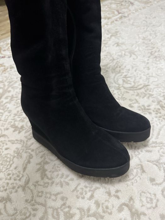 Зимние ботфорты сапоги 38