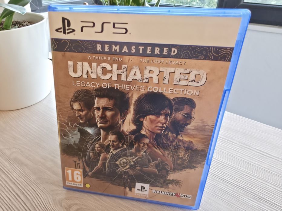 Joc Uncharted Remastered pentru PS5