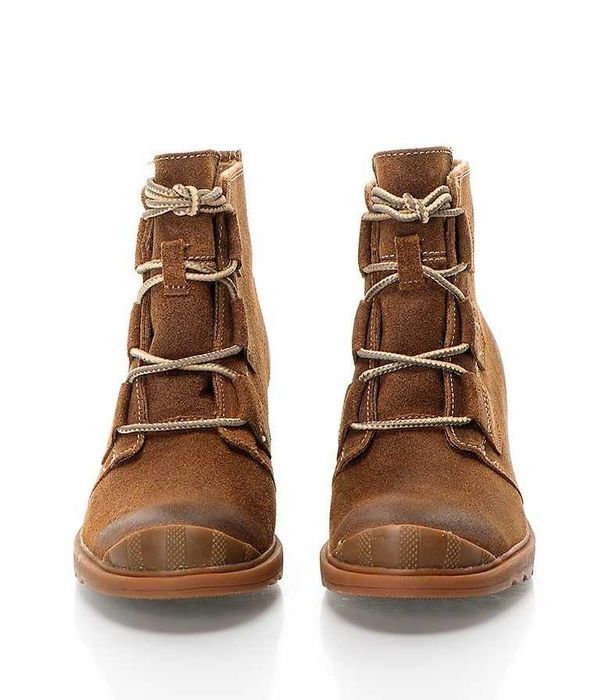 %ПРОМО%до 30.10!SOREL® № 36/37 – Дамски боти ест. велур с скосена плат