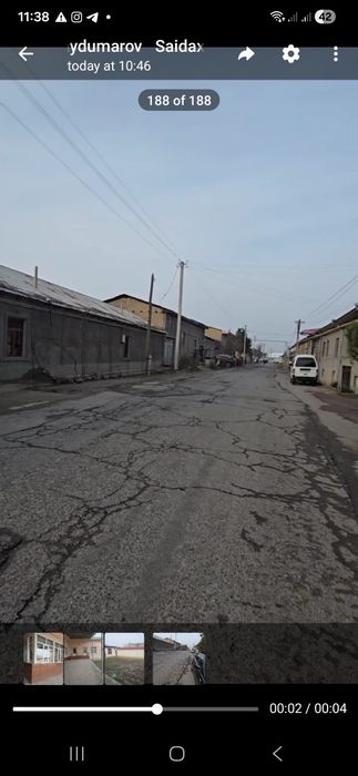 Xasanboy postdan 400 metr kirganda 6.34 sotuli yer sotiladi