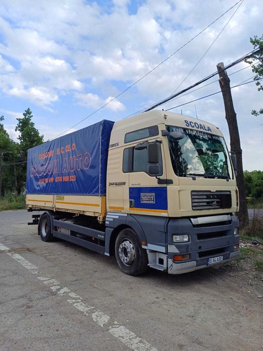 Camion MAN TGA 18.413 agreat școală