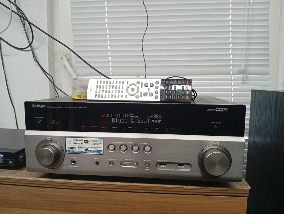 7.2 Канале ресивър YAMAHA RX-V 779 Bluetooth 4K Wi-fi