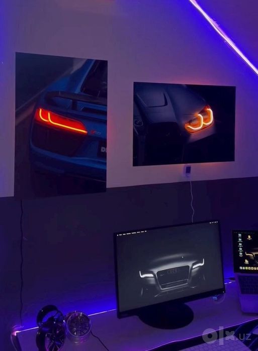 Автомобильные постеры - стиль который привлекает взгляд