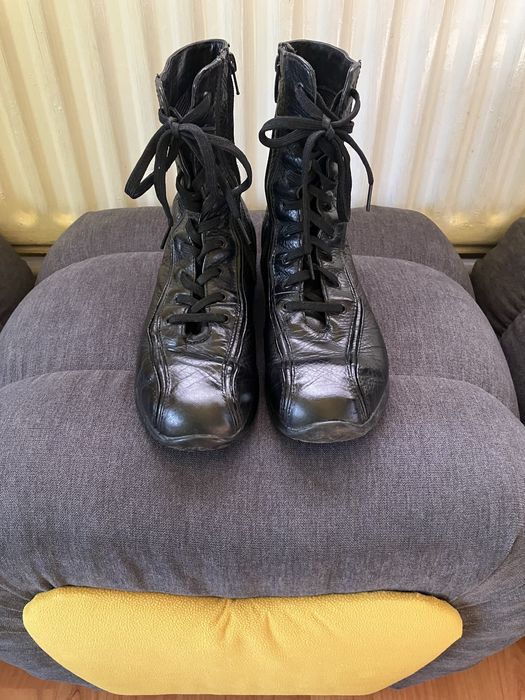 Зимни ботуши Geox тележка кожа