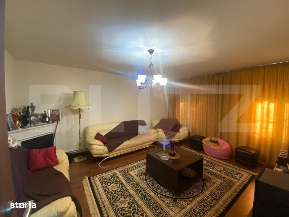 Apartament 4 camere, prima inchiriere, 105mp cu centrala termica, zona