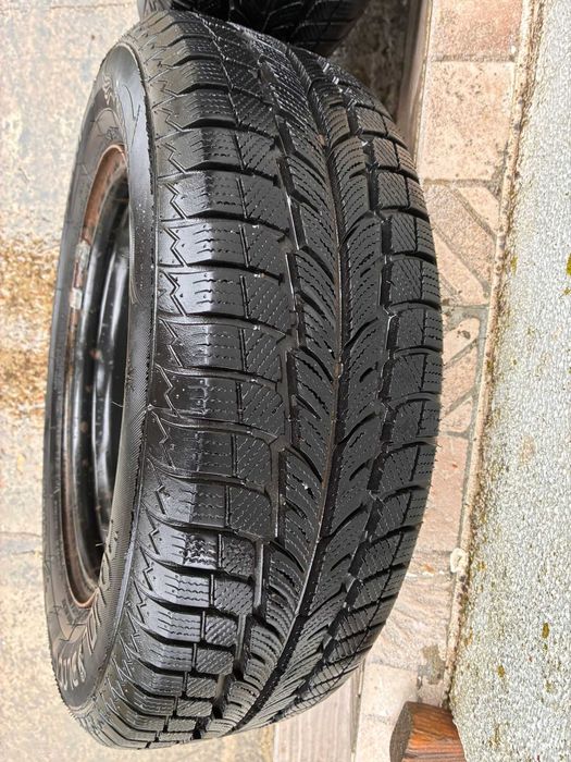 De Vanzare Jante Tabla+Anvelope M+S in stare Buna Aveo 2008