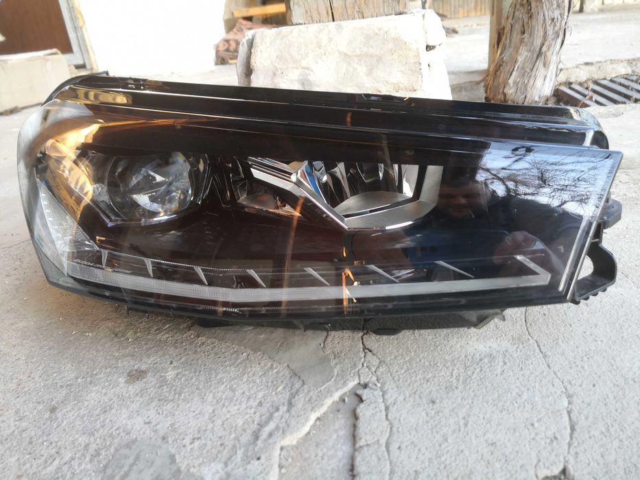 Фар Skoda Fabia 4 FULL LED десен/Фар Шкода Фабиа LED 2021г. Оригинален