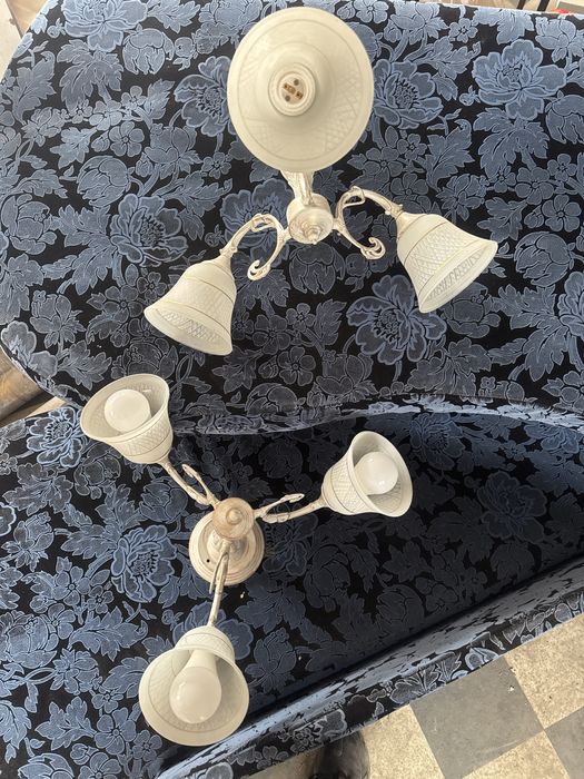 Люстра три рожка , пара