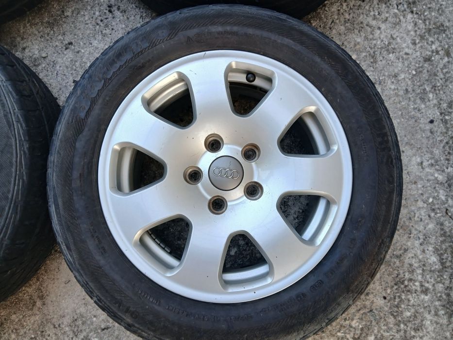 Оригинални Алуминиеви джанти 15цола за AudiA3.A4.A6.vw Golf.5.6.passat.Touran.caddy. .5×112