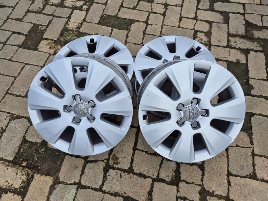 Set 4buc jante originale aliaj Audi A4 R17 - 7.5Jx17H2 ET45 5x112