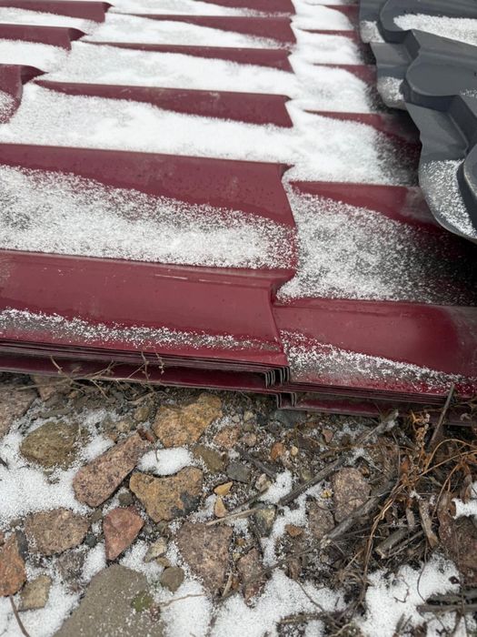 Продается металлочерепица в хорошем состоянии