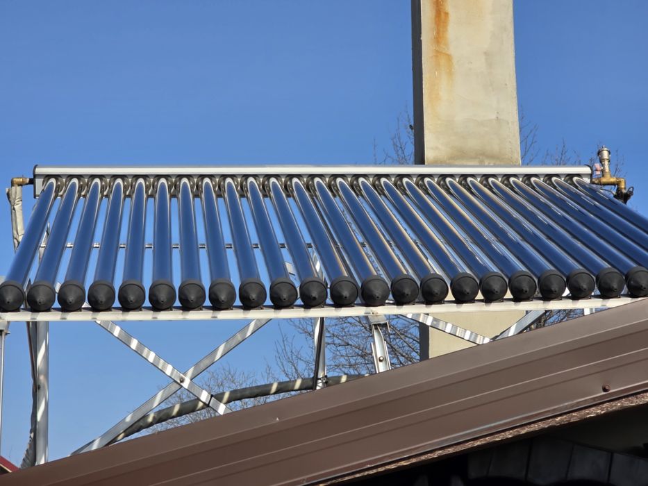 Kit colector solar cu 25 de tuburi vidate + automatizare + vas de expansiune