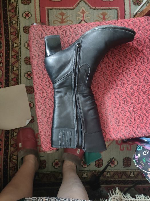 Сапоги женские теплые с натуральным мехом