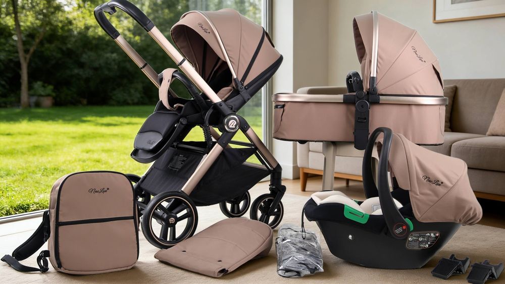 Коляска 3в1 оптом и в розницу kalyaska 3v1 transformer avtokreslo bor