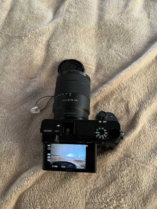 Aparat foto Mirrorless Sony Alpha A6400 MB, 24.2 MP + Obiectiv SEL18135 18-135 mm