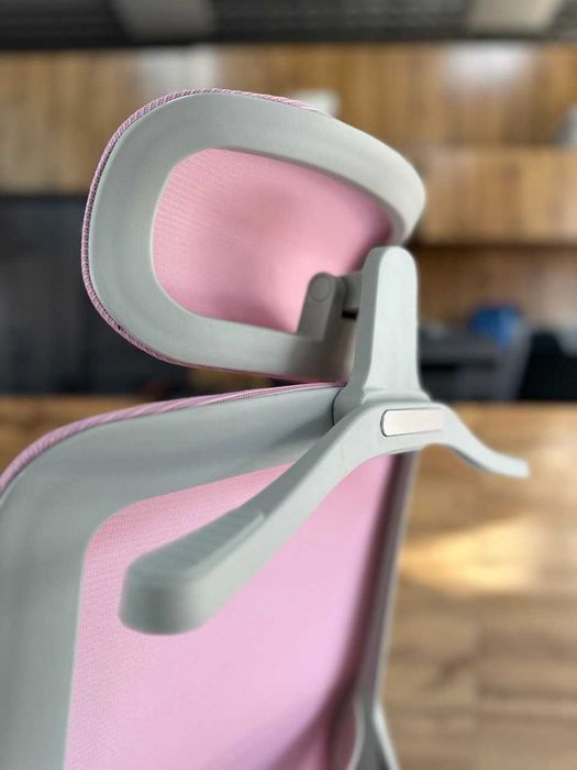 Кресло для офиса и дома - PRICHER синий и розовый