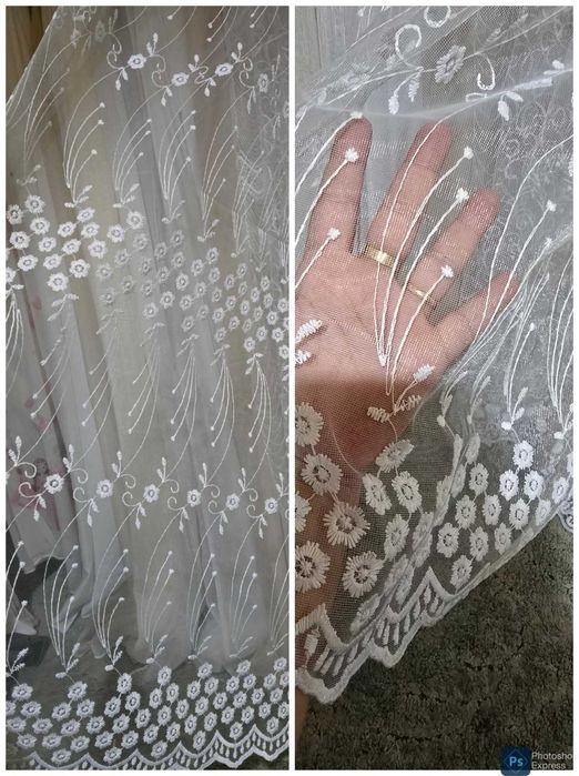 Дантела плат за  пердета
