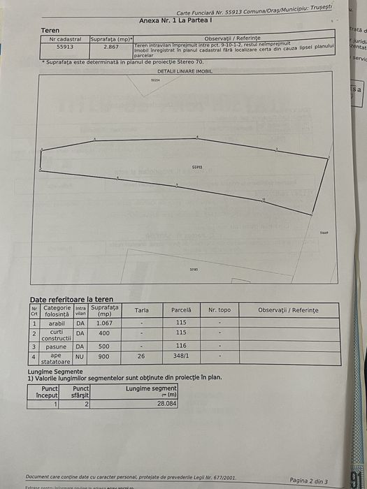 Teren intravilan 29 ari