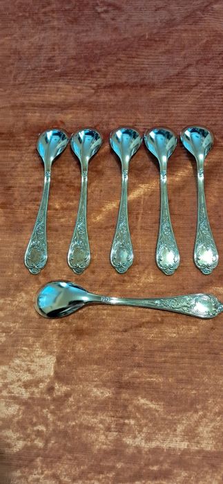 Стар комплект от 6 бр.лъжици