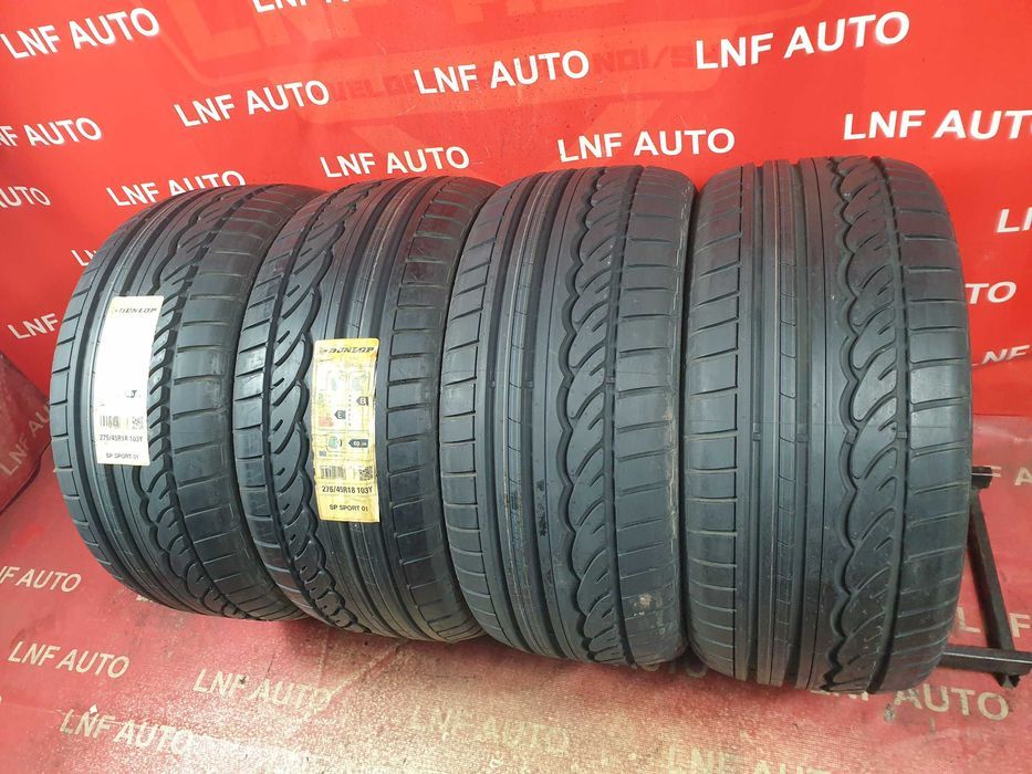 anvelope de vara - 275/45/18 - dunlop - noi - dot 2014 !