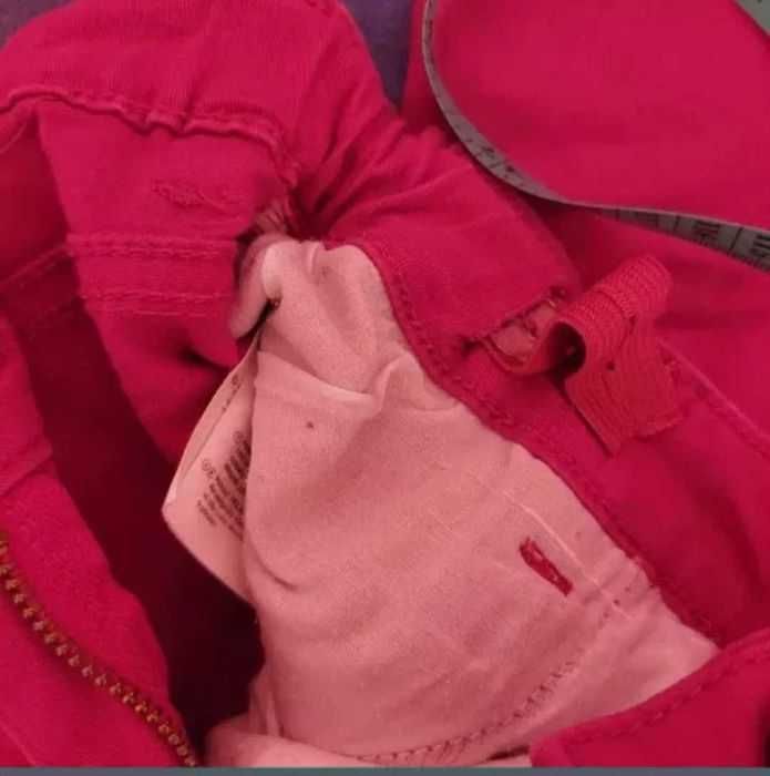 Pantalon bumbac fucsia XXS/XS