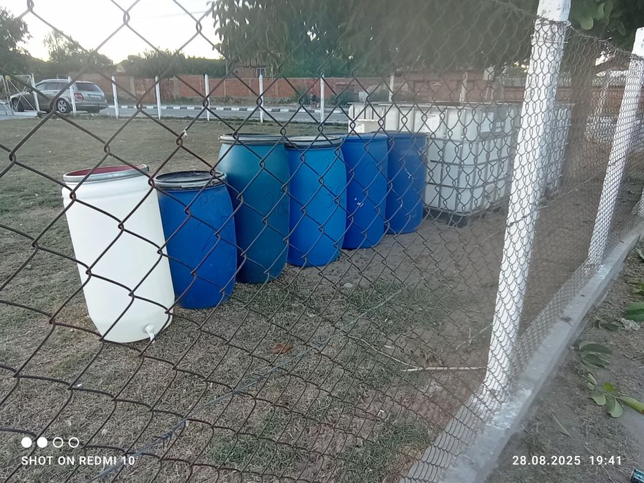 Бидони 120 и 200 лт