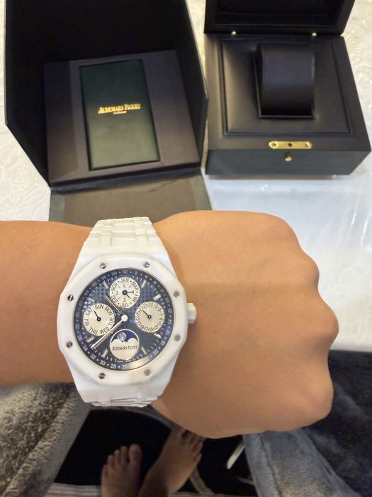 Qoʻl soati Audemars Piguet Royal OAK White Ceramic