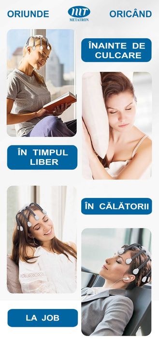 Aparat electric pentru masaj capilar, cu 5 moduri de masaj, pentru detensionare, relaxare și stimularea scalpului
