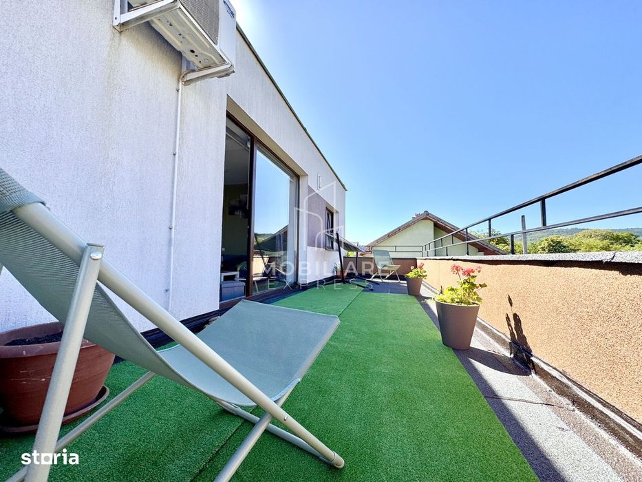 Apartament 2 camere, terasa panoramica, parcare Buna Ziua / Fagului