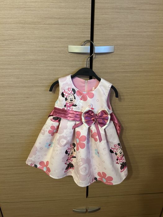 Бебешка рокля Мини Маус 80 см.