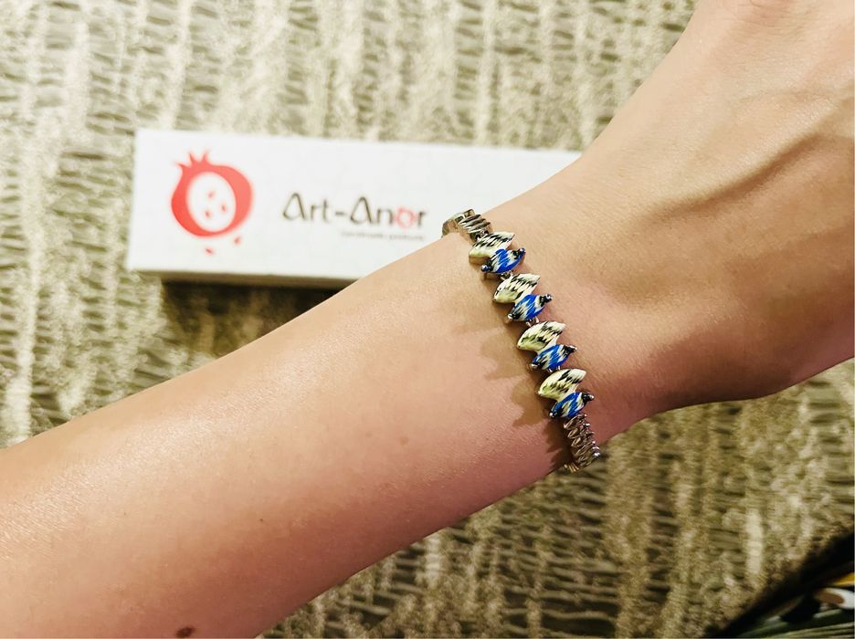 Серябрянный браслет