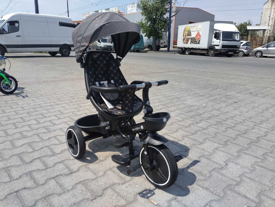 BYOX Детска триколка FUSION сив