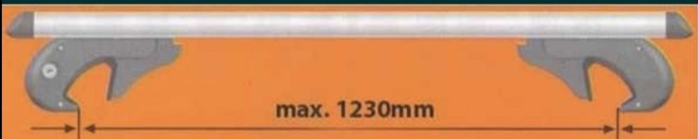 Напречни Греди за таван 135см. Универсален Багажник за таван  LUX