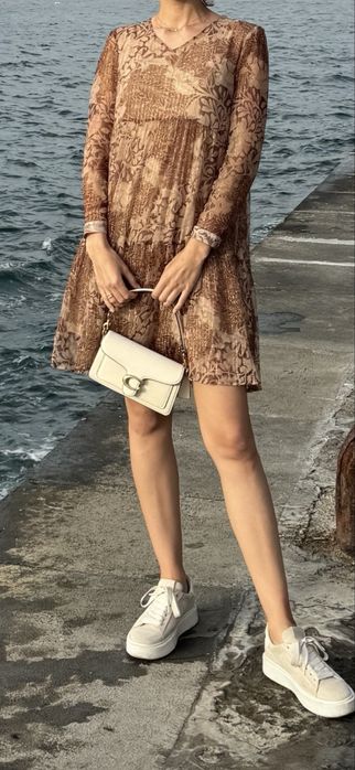 Sezane Рокля, кафява, S 36