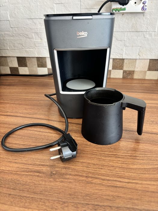 Aparat de cafea turceasca BEKO BKK2300GRI, 0.6l, 670W, tehonolgie CookSense ,gri inchis