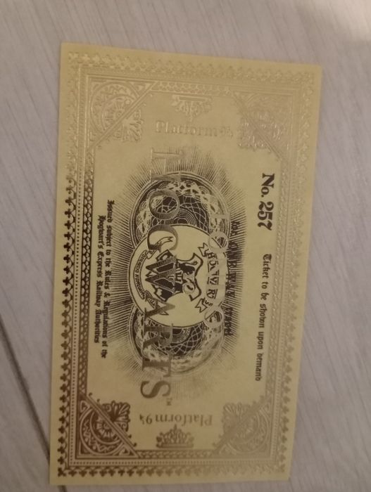 Билет в музей Хогвартс