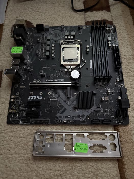 Kit placa baza B365M PRO + i7 9700k