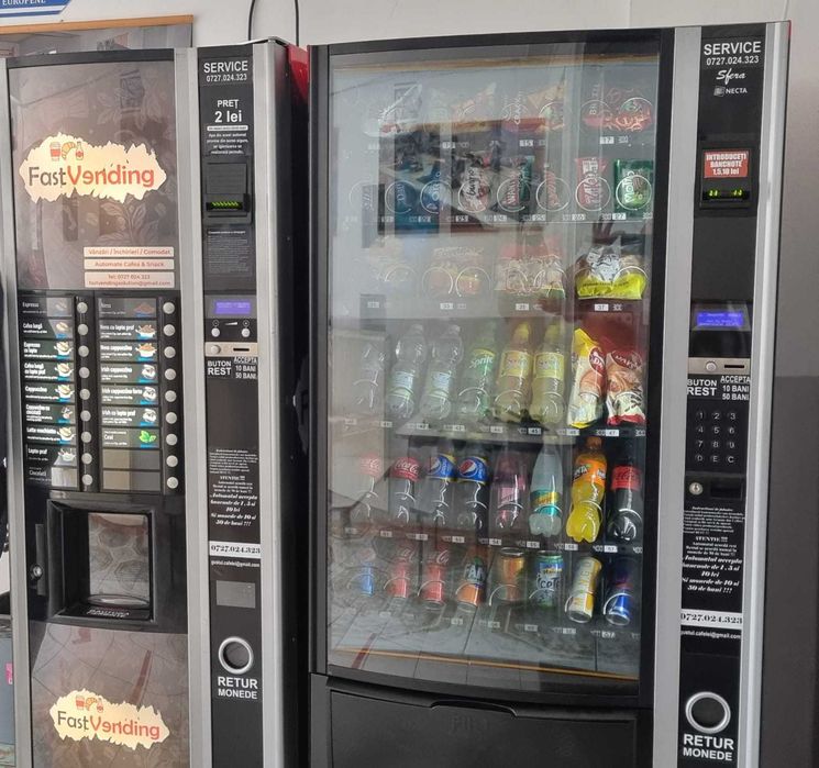 Amplasăm GRATUIT Automate cafea si snack