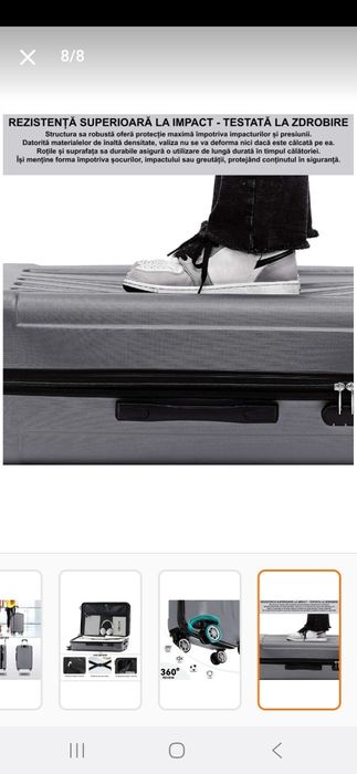 Troler cabina nou ABS