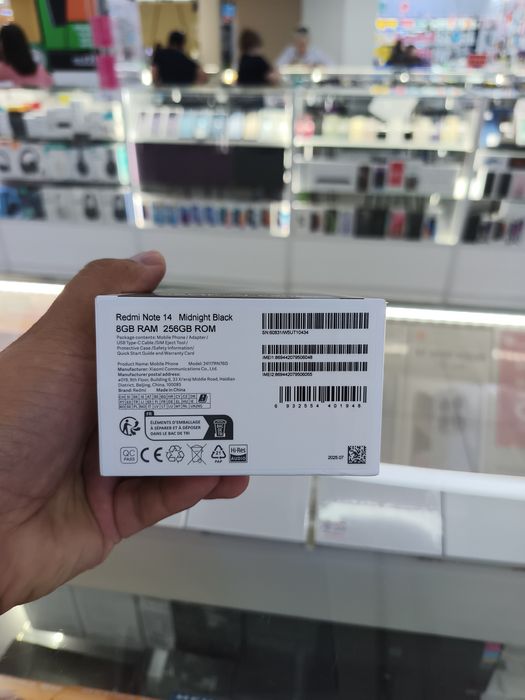 Redmi note 14 новый 256