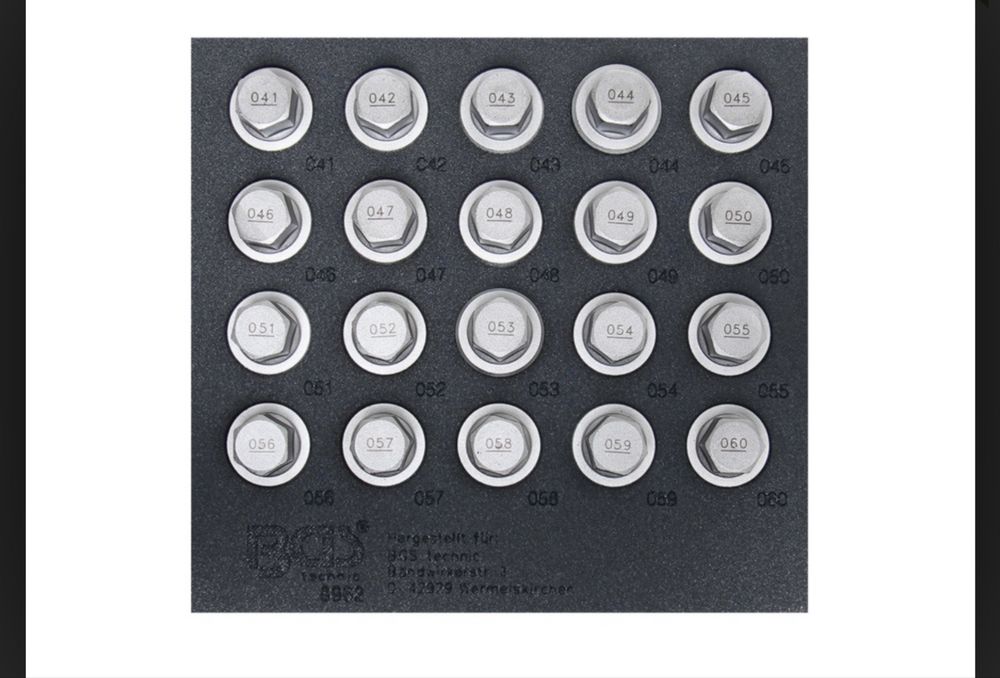 Set antifurt BGS pentru BMW antrenare hexagon 17/22