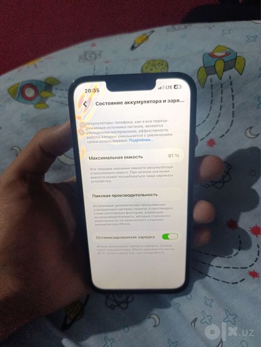 Iphone 13 pro  xolati kurib turganizdiy